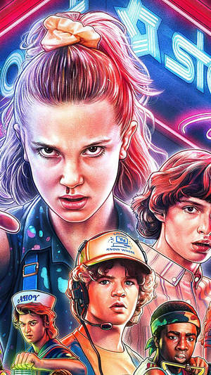 Get In The Upside Down With The Stranger Things Iphone Wallpaper