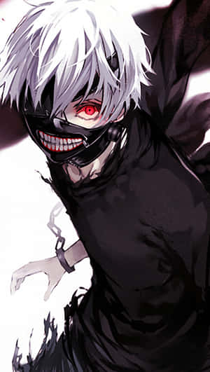 Get In Touch With Your Inner Ghoul With Kaneki Phone Wallpaper