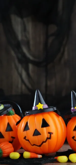 Get Into The Halloween Spirit With This Adorable Phone! Wallpaper