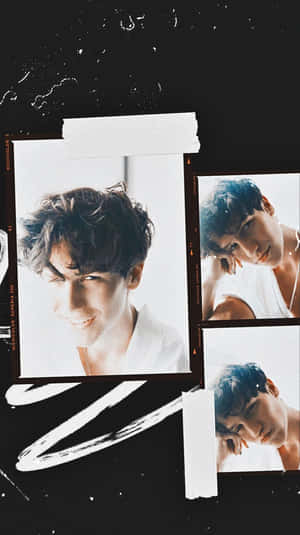 Get Lost In Chase Hudson's Dreamy Gaze Wallpaper