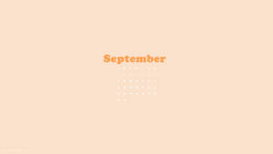 Get Organized For September With This Minimalist Calendar Wallpaper