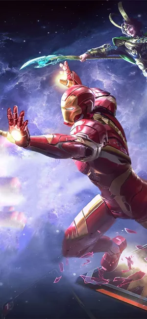 Get Ready For A Heroic Experience With Marvel And The Iphone 11 Wallpaper