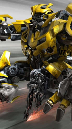 Get Ready For Action With Bumblebee Wallpaper