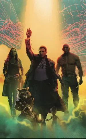 Get Ready For Adventure With Guardians Of The Galaxy 2 Wallpaper