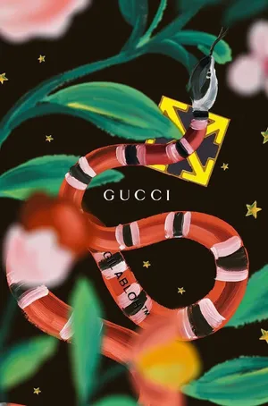 Get Ready For Adventure With The Naruto Gucci Collection Wallpaper