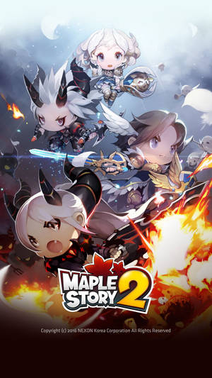 Get Ready For An Adventure With Maplestory 2 Wallpaper