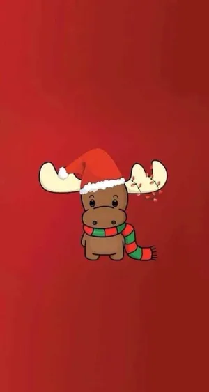 Get Ready For The Holiday Season With This Funny Christmas-themed Iphone Case! Wallpaper