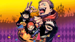 Get Ready For The Thrilling World Of Jujutsu Kaisen Wallpaper