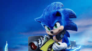 Get Ready To Adventure With Super Sonic! Wallpaper