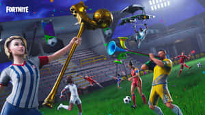 Get Ready To Battle With A Pc Designed For Fortnight: Wallpaper