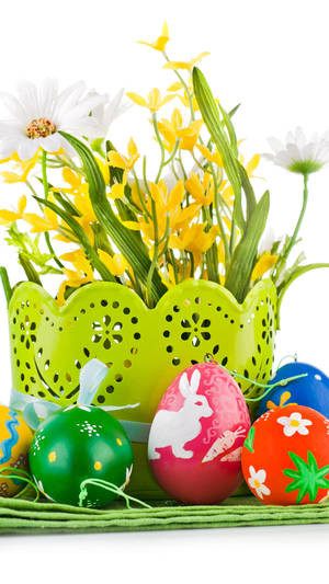 Get Ready To Celebrate Easter In Style With This Elegant Iphone Wallpaper