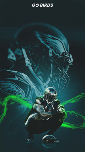 Get Ready To Cheer On 2018 Nfc Champions Philadelphia Eagles With This Eagles Themed Iphone! Wallpaper