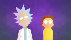 Get Ready To Explore The Universe With Rick And Morty On Your Laptop Wallpaper