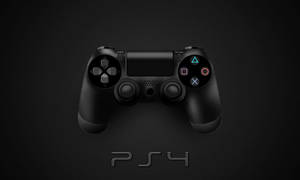 Get Ready To Game In Style With The Sony Ps4 Wireless Controller Wallpaper