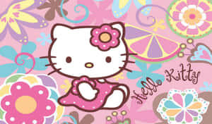 Get Ready To Have Fun With Hello Kitty On Your Laptop Wallpaper