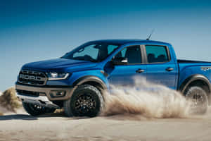 Get Ready To Hit The Off-road In A Ford Truck Wallpaper