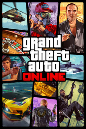 Get Ready To Jump Into Grand Theft Auto Online For An Ever-expanding Experience. Wallpaper