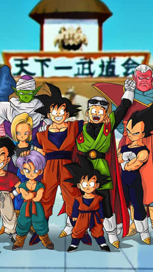 Get Ready To Play Dragon Ball Z On Your Phone! Wallpaper