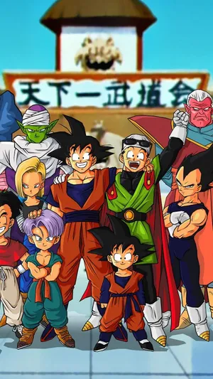 Get Ready To Play Dragon Ball Z On Your Phone! Wallpaper