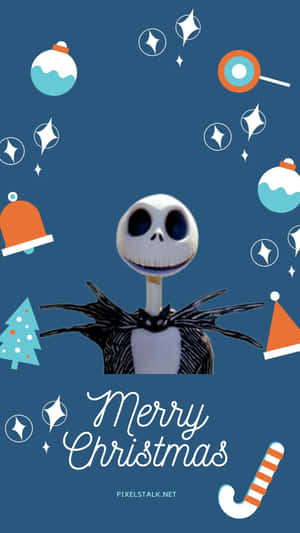 Get Spookey In Style With Nightmare Before Christmas Phone Wallpaper