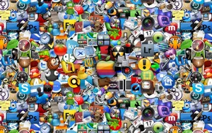Get The Best Of Both Worlds: Macbook Collage Wallpaper