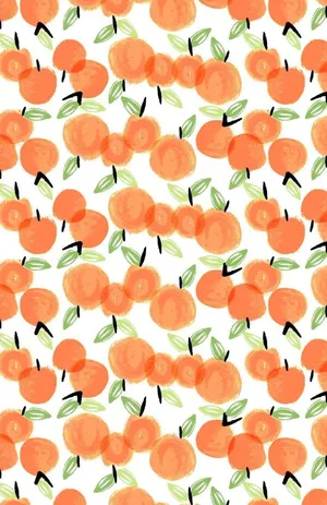 Get This Peachy Look For Your Phone Wallpaper