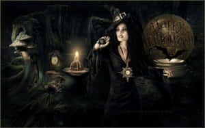 Get Witchy With This Spooky Halloween Aesthetic. Wallpaper