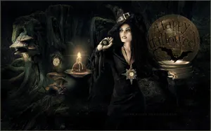 Get Witchy With This Spooky Halloween Aesthetic. Wallpaper