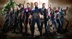 Get Your Marvel Fan Fix By Owning An Avengers Laptop. Wallpaper