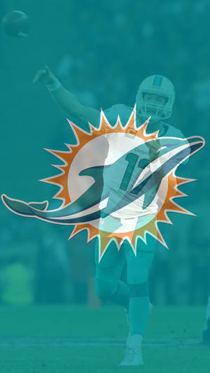 Get Your Miami Dolphins Pride On Your Phone With A Miami Dolphins Iphone Wallpaper