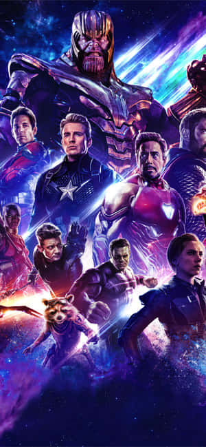 Get Your New Iphone With The Avengers Endgame Theme Now Wallpaper