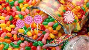 Get Your Sweet Fix With This Candy Aesthetic Wallpaper Wallpaper