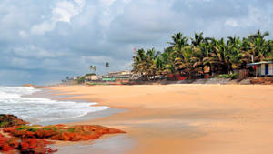 Ghana Cape Coast Beach Wallpaper