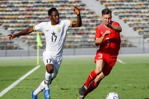 Ghana National Football Team Against Widmer Wallpaper