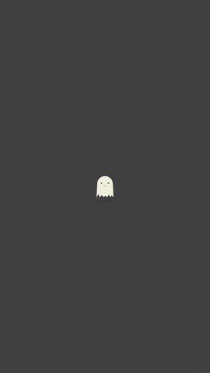 Ghost Simple Iphone Wallpaper