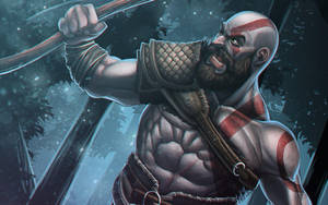 Ghost Spartan Kratos Playstation Wallpaper