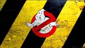 Ghostbusters Caution Wallpaper
