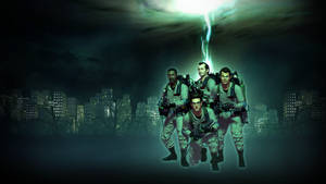 Ghostbusters City Animated 3d Wallpaper