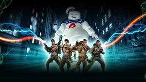 Ghostbusters Mega Stay Puft Wallpaper