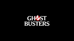 Ghostbusters Text Wallpaper