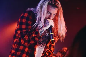 Ghostemane Red Flannel Wallpaper