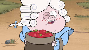 Gideon Gleeful And Tomatoes Wallpaper