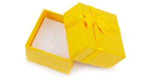 Gift Box Yellow Present Wallpaper