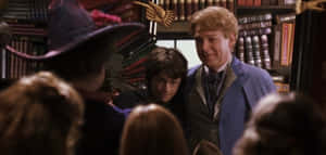 Gilderoy_ Lockhart_ Book_ Signing_ Scene Wallpaper