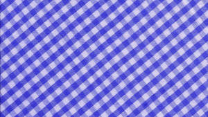 Gingham-style Blue Checkered Wallpaper