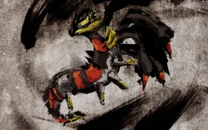 Giratina Cave Art Wallpaper