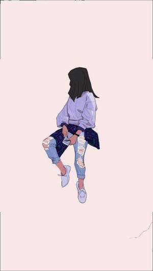 Girl Aesthetic Streetwear Wallpaper