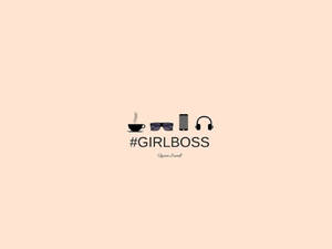 Girl Boss Starter Pack Wallpaper