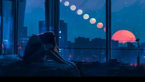 Girl Heart Broken 4k Artwork Wallpaper