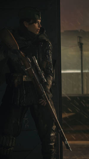 Girl Sniper Call Of Duty Vanguard Wallpaper